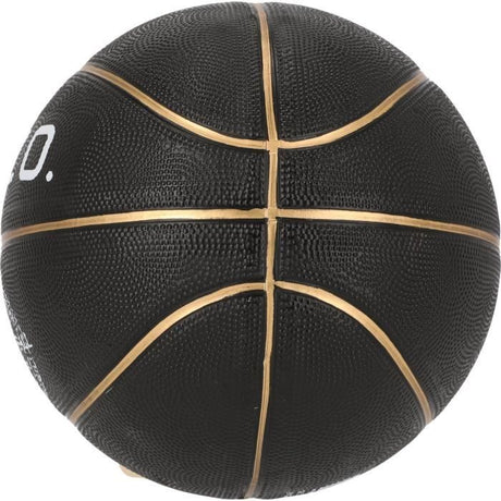 Ballon de basket - REZO - Caoutchouc - Taille 7 - Or - Prise ferme