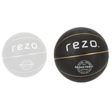 Ballon de basket - REZO - Caoutchouc - Taille 7 - Or - Prise ferme