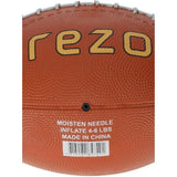 Ballon de football américain - REZO - Caoutchouc - Taille 3 - Marron - Pour loisirs