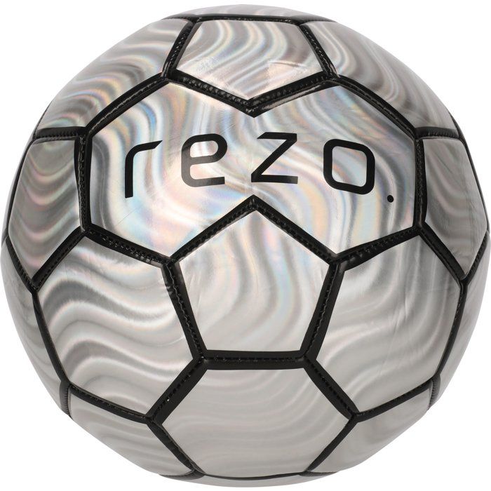 Ballon de Football - Lazer Metallic - Taille 5 - Gris