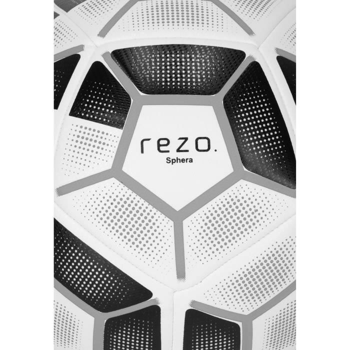 Ballon de football - REZO - Sphera - Taille 5 - Gris - Technologie avancée