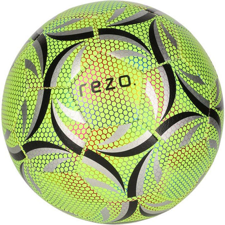 Ballon de Football gonflable - Chiba - Phosphorescent - Taille 5 - Vert