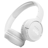 JBL Tune 510 BT - Casque supra-auriculaire sans fil - Son JBL Pure Bass - Bluetooth 5.0 - Jusqu'a 40h d'autonomie - Blanc
