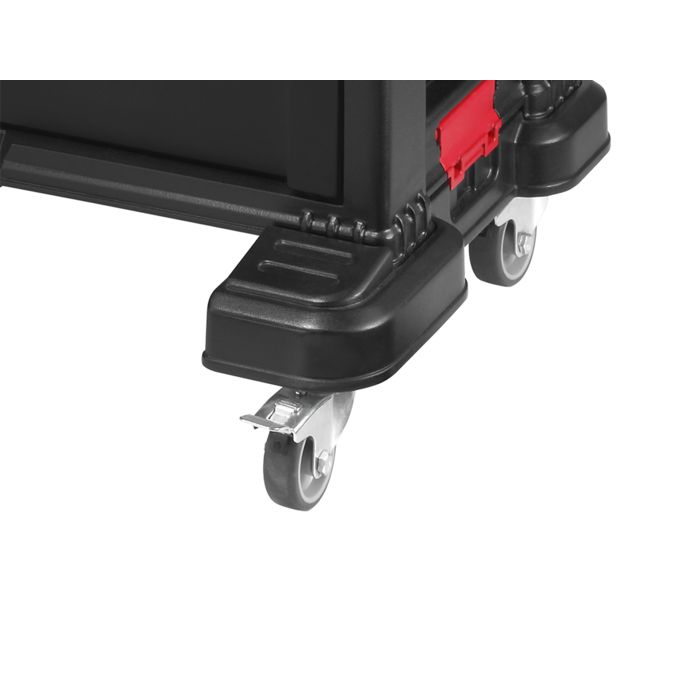 Coffre a outils modulaire - Keter - Noir - 5 tiroirs - 4 roues - Résine