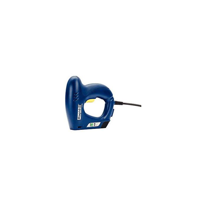 Agrafeuse électrique - RAPID - E-TAC professionnelle - Pour agrafes et clous - Coffret (Boîte+Agrafeuse+Agrafes/Clous) - (5000576)