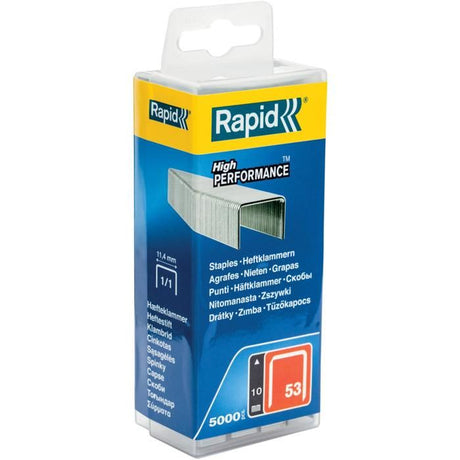 RAPID 5000 agrafes n°53 Rapid Agraf 10mm