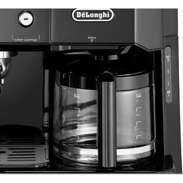 Machine a espresso combiné - DELONGHI - BCO416.1.B - 15 bars - Noir