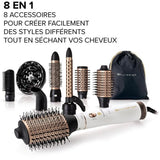 Brosse coiffante Bellissima BROSSE AIR WONDER BLANC OR