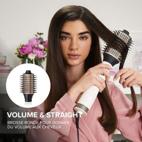 Brosse coiffante Bellissima BROSSE AIR WONDER BLANC OR