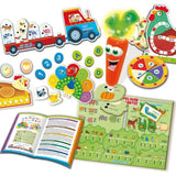 Carotina 50 jeux, Coffret de jeux éducatif,LISCIANI GIOCHI, Rouge, Présence parentale, 3 ans et plus