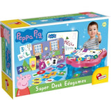 Bureau d'activitÈs Peppa Pig Super Desk - LISCIANI GIOCHI - 10 jeux Èducatifs