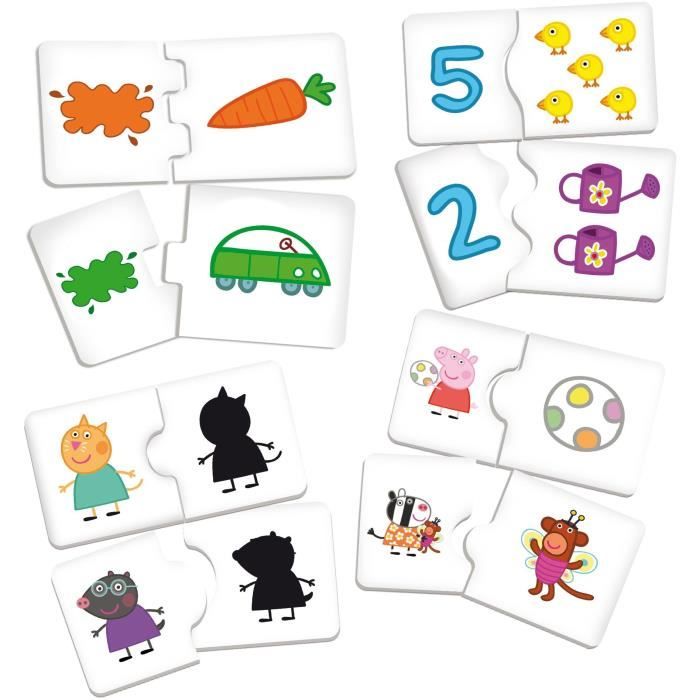 Bureau d'activitÈs Peppa Pig Super Desk - LISCIANI GIOCHI - 10 jeux Èducatifs