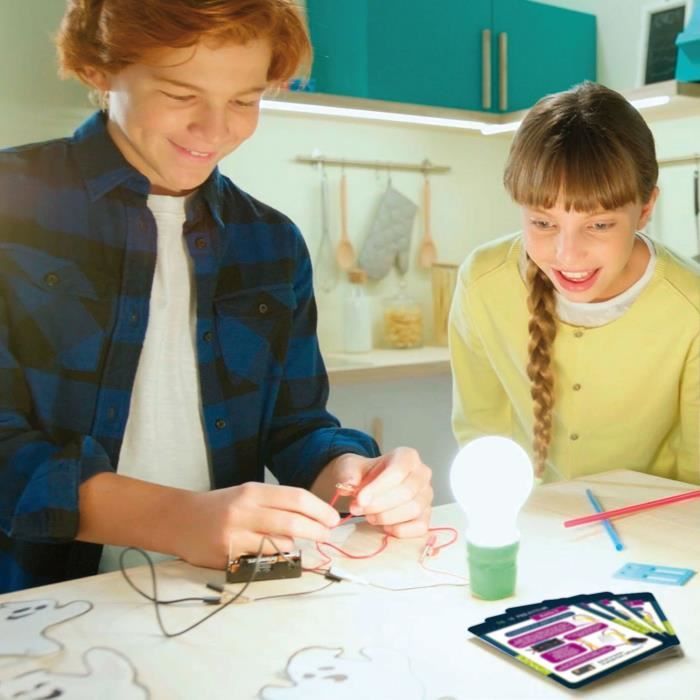Génius Science - jeu scientifique - l'électricité - 50 expériences - LISCIANI