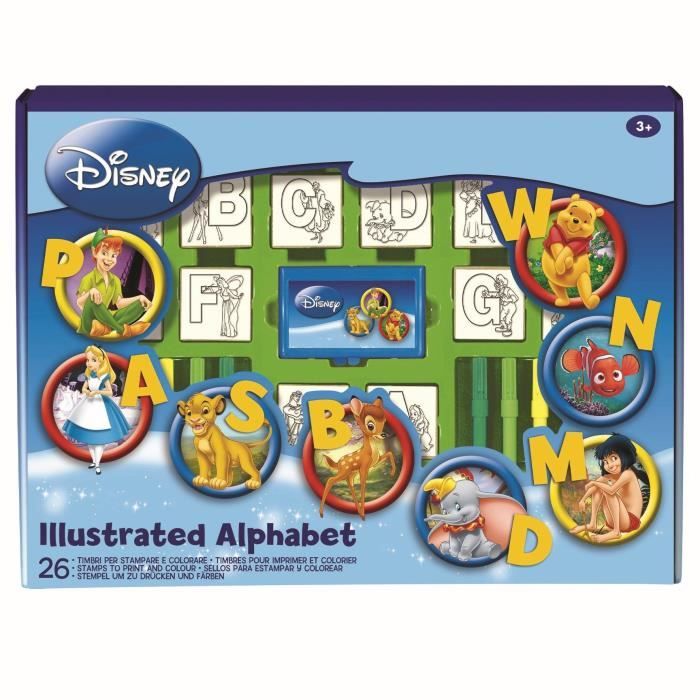 Coffret L'Alphabet illustré  - MULTIPRINT - 1936 - Disney