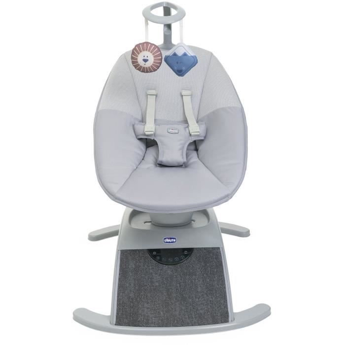 Balancelle musicale - Comfy wave - 61 x 75 x 61 cm - Gris - CHICCO