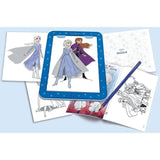 Tablette de dessin - EDUCA - Disney La Reine des Neiges - Lumineuse avec 25 modeles - Des 5 ans
