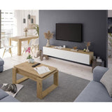 Table basse relevable - BALTIK - Rectangulaire - Chene - Sur pieds - 105 x 55 x 45 cm