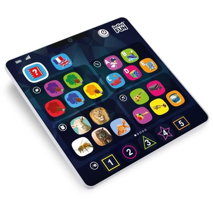 Tablette Éducative - KD - Ma 1ere Tablette Éducative - Extra plate et légere pour les premiers apprentissages