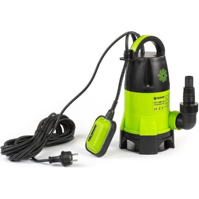 Pompe a boue - FIELDMANN - FVC 4001-EK - 750 W - Débit max. 14 000 l/h - Profondeur 8 m