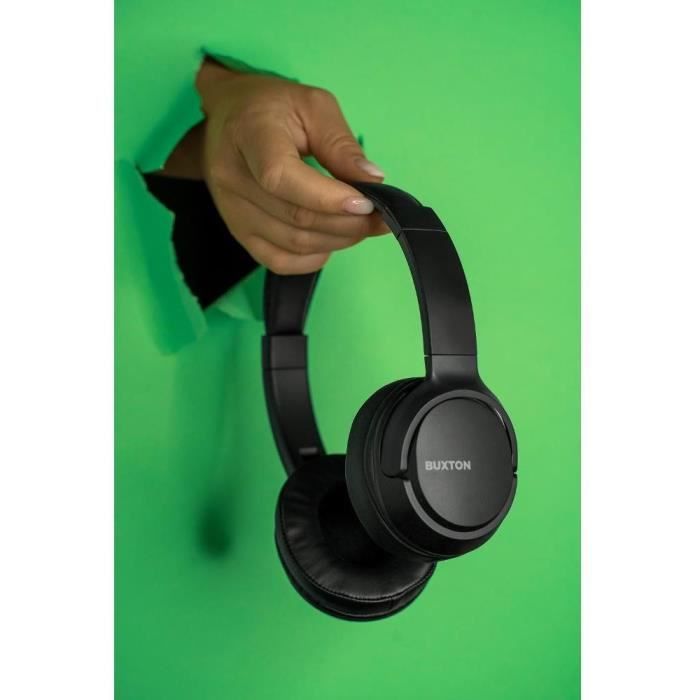 Casque supra-auriculaire sans fil - Buxton - BHP 7300 BLACK