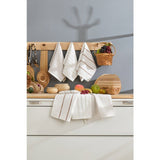 Ensemble de 6 serviettes de toilette - 30 x 50 cm - Creme