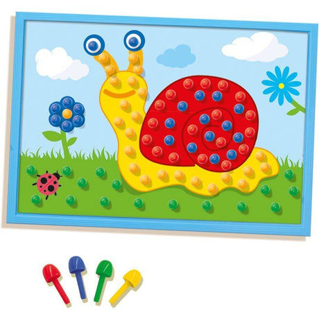 SES CREATIVE Tableau mosaique avec cartes
