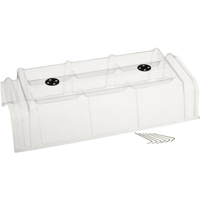 Tunnel forçage modulaire - NATURE - 86 x 40 x 22 cm - Avec 2 aérateurs