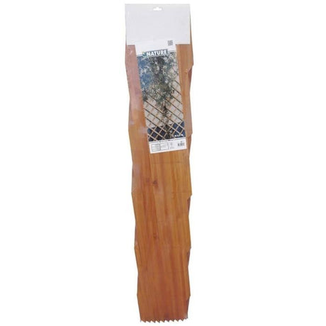 Treillis extensible en bois 100 x 200 cm Nature
