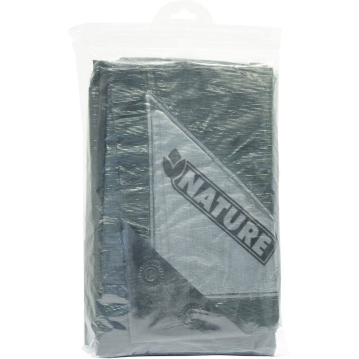 Bâche de protection pour tas bois ou autres usages - NATURE - 1,50 x 6 m - 90g/m² - Vert