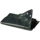 Bâche de protection pour tas bois ou autres usages - NATURE - 3 x 4 m - 90g/m² - Vert