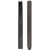 NATURE Piquet en PVC recyclé a fixer Borderfix - H 38 x 3,6 x 3,8 cm