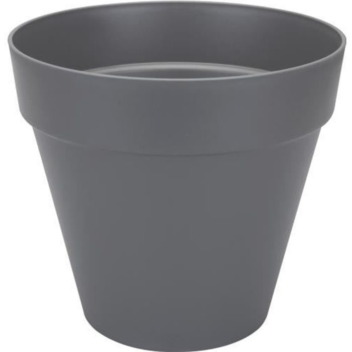 ELHO Loft Urban Round Flowerpot - Ø 30 cm - Anthracite Grey