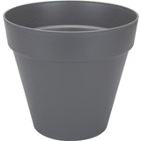 ELHO Pot de fleurs rond Loft Urban - Ø 28.5 x H 26 cm - Gris anthracite