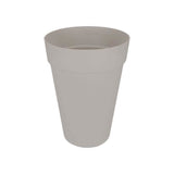 ELHO Pot de fleurs rond Loft Urban Haut 42 - Gris - Ř 42 x H 56 cm - Extérieur