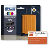 Pack 4 cartouches d'encre Epson DuraBrite Ultra Valise 405 (Noir + Couleurs)