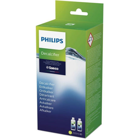 Détartrant machine a café - PHILIPS - CA6700/22 - compatible cafetieres Philips & Saeco - x2 bouteilles de 250ml