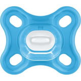 Sucette Physiologique MAM - Lot de 2 - Silicone Souple et Doux - Bleu/Vert