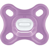 MAM Comfort Sucette Physiologique +0m Rose Lot de 2 + Boîte de Conservation