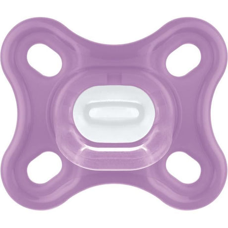 MAM Comfort Sucette Physiologique +0m Rose Lot de 2 + Boîte de Conservation