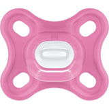 MAM Comfort Sucette Physiologique +0m Rose Lot de 2 + Boîte de Conservation