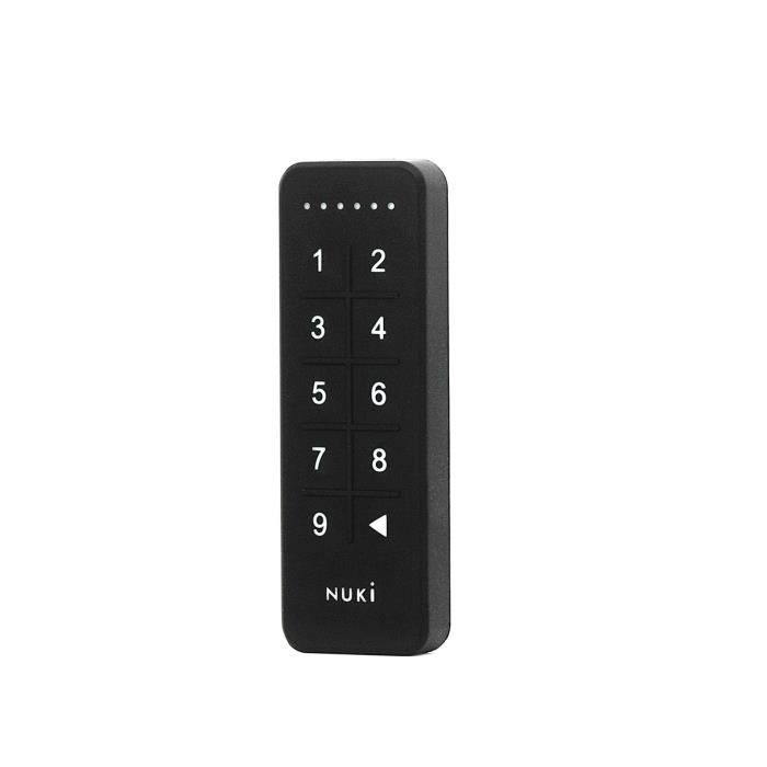 NUKI KEYPAD - Digicode Bluetooth - Serrure connectÈe - Noir - En applique - Neuf