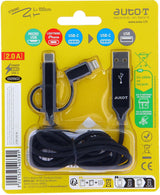 Câble multi-tetes - AUTO T - 540339 - 5 connecteurs