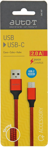 Câble - AUTO T - 540347 - USB 2.0 - USB-C