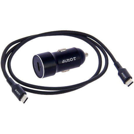 Kit chargeur auto - AUTO T - 540225 - USB-C - 20 W - 5 A