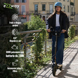 Trottinette électrique EZWAY - EX85 - 300 W - Roues 8,5 - Autonomie 20 km