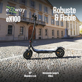 Trottinette électrique - EZWAY - EX100 - 450 W - Roues 10 - Autonomie 25 km