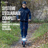 Trottinette électrique tout terrain pliable EBOOST INFINITY - EZWAY - 10 - 48V - 800W - Auto 90KM Feu stop + clignotants
