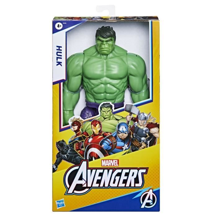 Figurine Hulk 30†cm, jouet Avengers Titan Hero Series pour enfants a partir de 4 ans, Marvel