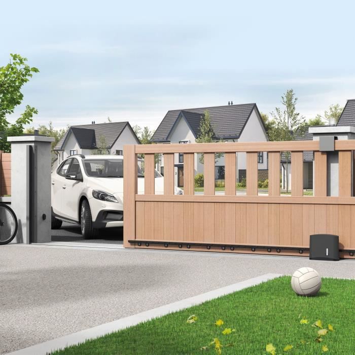 Kit moteur de portail coulissant - AVIDSEN - Zenia 251 - Jusqu'a 250 kg et 4 metres max