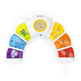 BABY EINSTEIN- Jouet Musical Piano- Glow & Discover- Jouet d'activités avec Lumieres, Musique & Hochet, 3 Modes - Multilingue